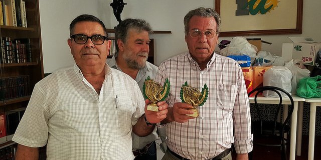 Entrega trofeos III Campeonato de Subastao