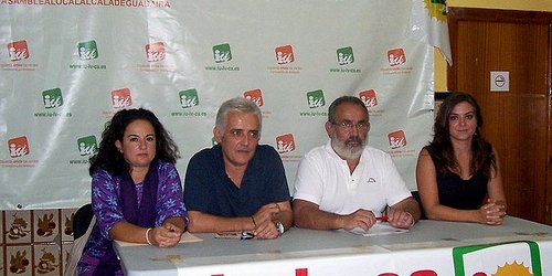 Rueda de prensa Acto Comarcal Huelga General