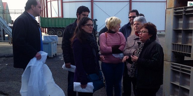 Visita de Marina Segura a CANLA - 15 enero 2014